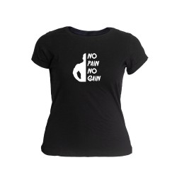 Camiseta Feminina No Pain No Gain