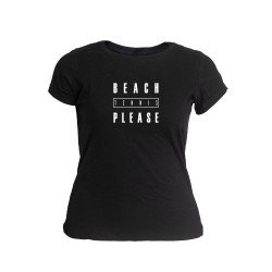 Camiseta Feminina Beach Tennis Please